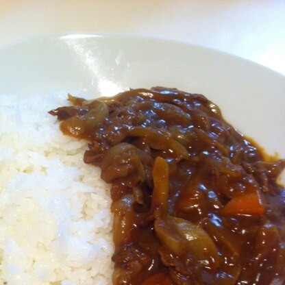 カレーにおろししょうがとおろしニンニクを入れるのは初めてでしたが美味しかったです。ごちそうさまでした。